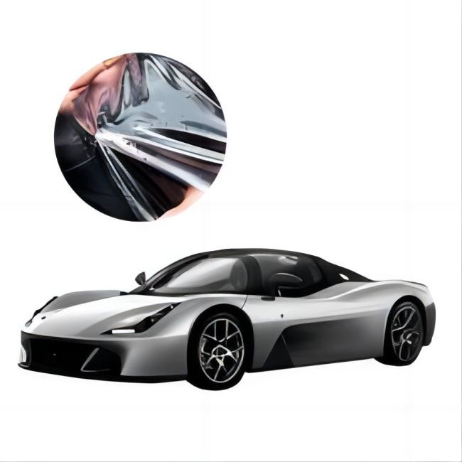 No Yellowing Stretchable Automotive Paint Protection Film Wrap Stickers Invisible Wrap For Car