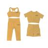 Buy cheap High Waist Sports Wear Clothing Women Seamless Yoga Leggings Set from wholesalers