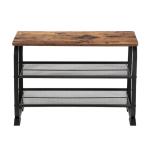 Shoe Rack, Shoe Organizer, Storage Shelf for Shoes, Industrial Shoe Rack for