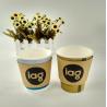 Buy cheap Biodegradable Paper Cup Sleeve 12oz Hot Coffee Food Grade Corrugated Kraft Paper from wholesalers