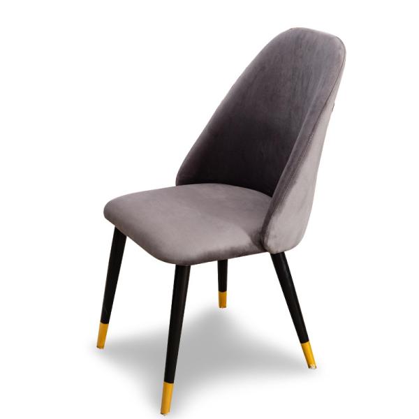 High Back Leather Dining Room Custom Made Furniture With Metal Legs Custom