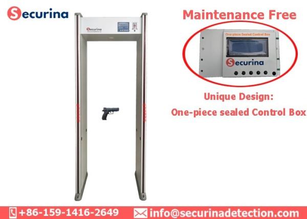 Buy cheap Full Body Scanner Industrial Door Frame Metal Detector Security Check Products from wholesalers