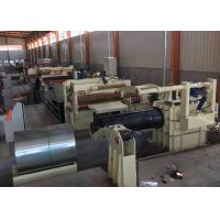 Buy cheap 600-1500 mm Metal Slitting Line / Hydraulic Carbon Steel Strip Slitting Machine product