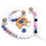 Teething Sensory Baby Silicone Toys Portable Tasteless Durable