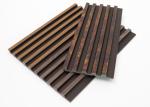 Wood Color Saudi Arabia Fluted Interior PS Wall Panel For Interior Decoration