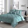 Buy cheap Popularity Stock 90GSM 3 Pieces Pintuck Cover Soft Microfiber Bedding Set All-Season Customized Zipper Closure from wholesalers