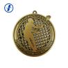 Buy cheap Antique Gold Brass Custom Sports Medals And Ribbons , 3D Metal Plating Custom Race Medals from wholesalers