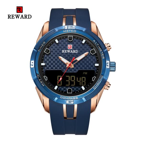 Buy cheap Chinese wholesale Led Display Sport Mens Stainless Steel Watches Alloy Case With Silicon Band from wholesalers