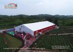 40m Width Outdoor Event Tents With Water Proof PVC Roof For Exhibition