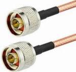 LSZH Jacket High Voltage Power Cable with 50 Ohms Impedance Cable Length 100
