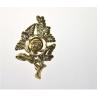 Buy cheap Plastic Coffin Accessories Decoration High Durability F01 In Gold Color from wholesalers