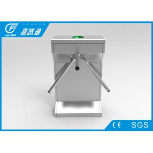 Stainless steel tripod turnstile with remote reader , 3 million cycles life span
