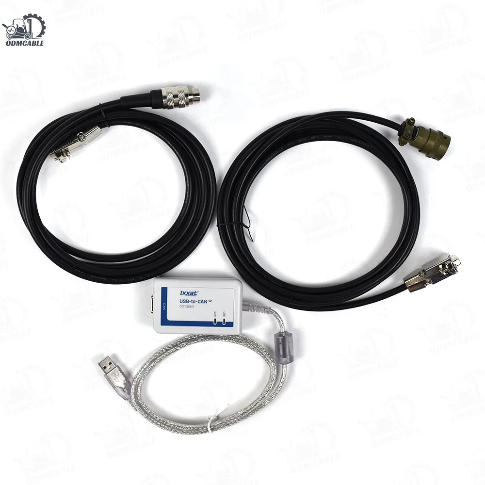 2.74 For MTU (USB-to-CAN) New Version Diagnostic Software COMPACT IXXAT Truck Diagnostic Tool Diesel Engine Scanner Tool