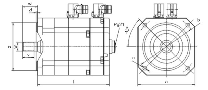 4.4 KW Robot Servo Motor Krc4 Robot Accessories For MG_260_180_3 0_S0