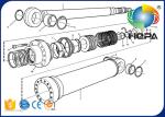 VOE11705815 11705815 Bucket Cylinder Seal Kit For Volvo EC340