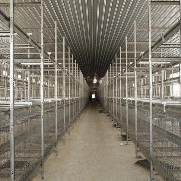 Buy cheap CE SGS Poultry Farm Layer Cage 3-10 Tiers Trolley Feeding from wholesalers