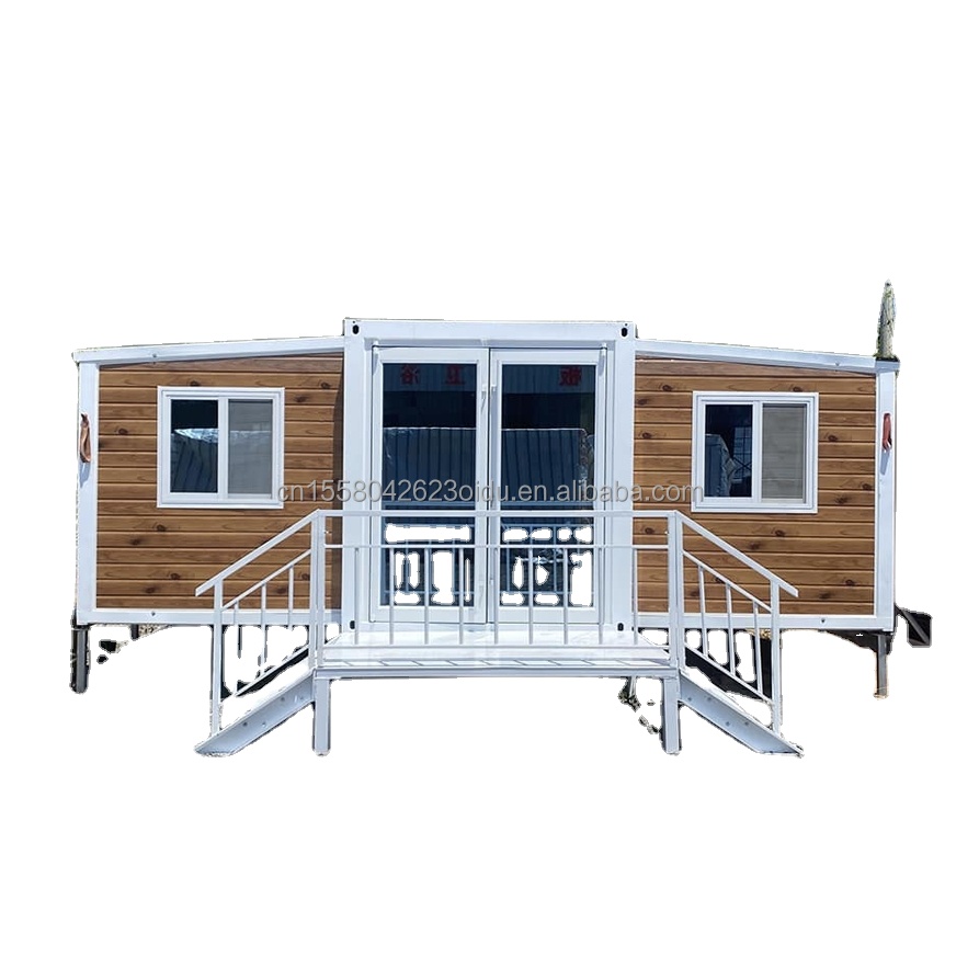 40 FT Modern Design Prefabricated Homes Outdoor Foldable Container House with Sandwich Panel and Aluminum Alloy Windows