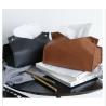 Buy cheap Fancy Real Leather Debossed Car Tissue Box BPA Free from wholesalers