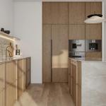 Custom Modern Kitchen Cabinet Luxury Lacquer Double Sink Islands Cabinets Solid