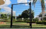 Waterproof Steel 3m Width Black Welded Wire Mesh Fencing For Commercial Sites