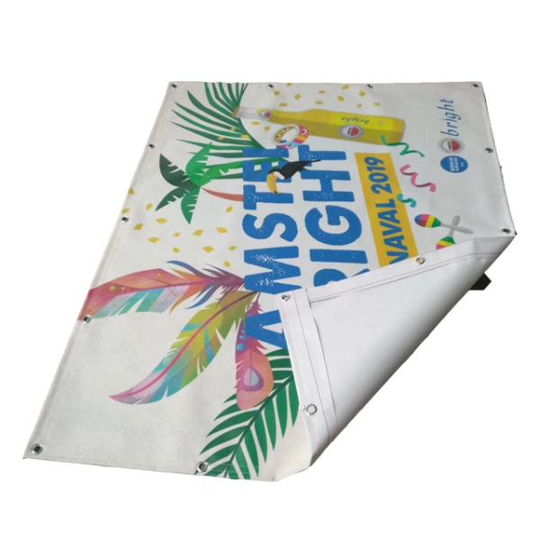 Buy cheap Colorful Printing Flex Advertising Banners , Inkjet Frontlit Vinyl Plastic Advertising Banners from wholesalers