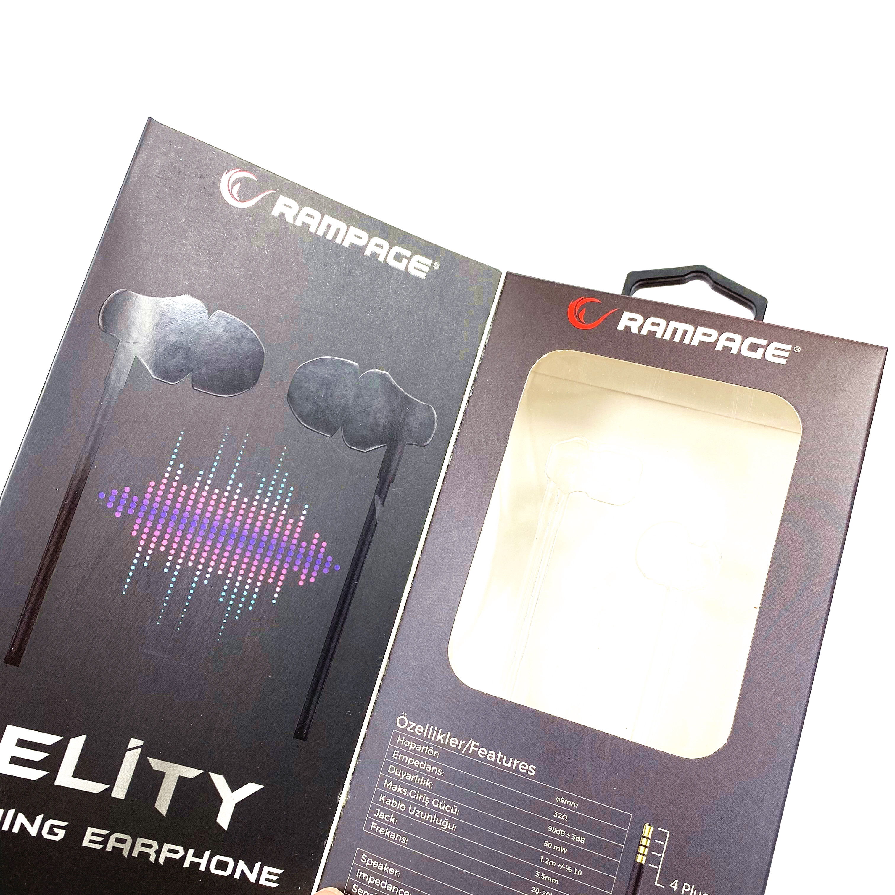 Art Paper Wireless Headset Airpods Packaging Box With Glossy Lamination Packaging