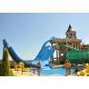 Buy cheap Colorful Water Park Slide with DSM Gelcoat Environmental Protection from wholesalers
