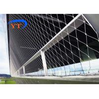 Buy cheap Ferrule Diamond Mesh Fence Wire Fencing Inox 316 Stainless Steel Rope Mesh Net product