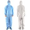 Buy cheap Breathable Disposable Protective Suit Working Coveralls Waterproof Hooded Raincoat from wholesalers