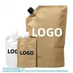 Buy cheap Custom High Quality Bag Recyclable Kraft Paper Packaging Pouch Custom Printing from wholesalers