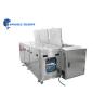 Buy cheap Three Soak Tanks Industrial Ultrasonic Cleaning Machine , 1200W Metal Belt Ultrasonic Cleaner from wholesalers