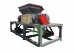 PC Auto Control Double Shaft Shredder Machine For Steel / Iron / Aluminum