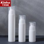 15ml 30ml 50ml PP White Airless Bottle Cylindrical Lotion Bottle Pump Dispenser