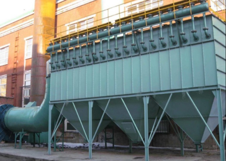 High Temperature Boiler Industrial Dust Collector With Blower