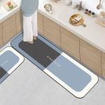 Anti Slip Anti Oil Washable Kitchen Carpet Anti Fatigue Kitchen Runner 40*60