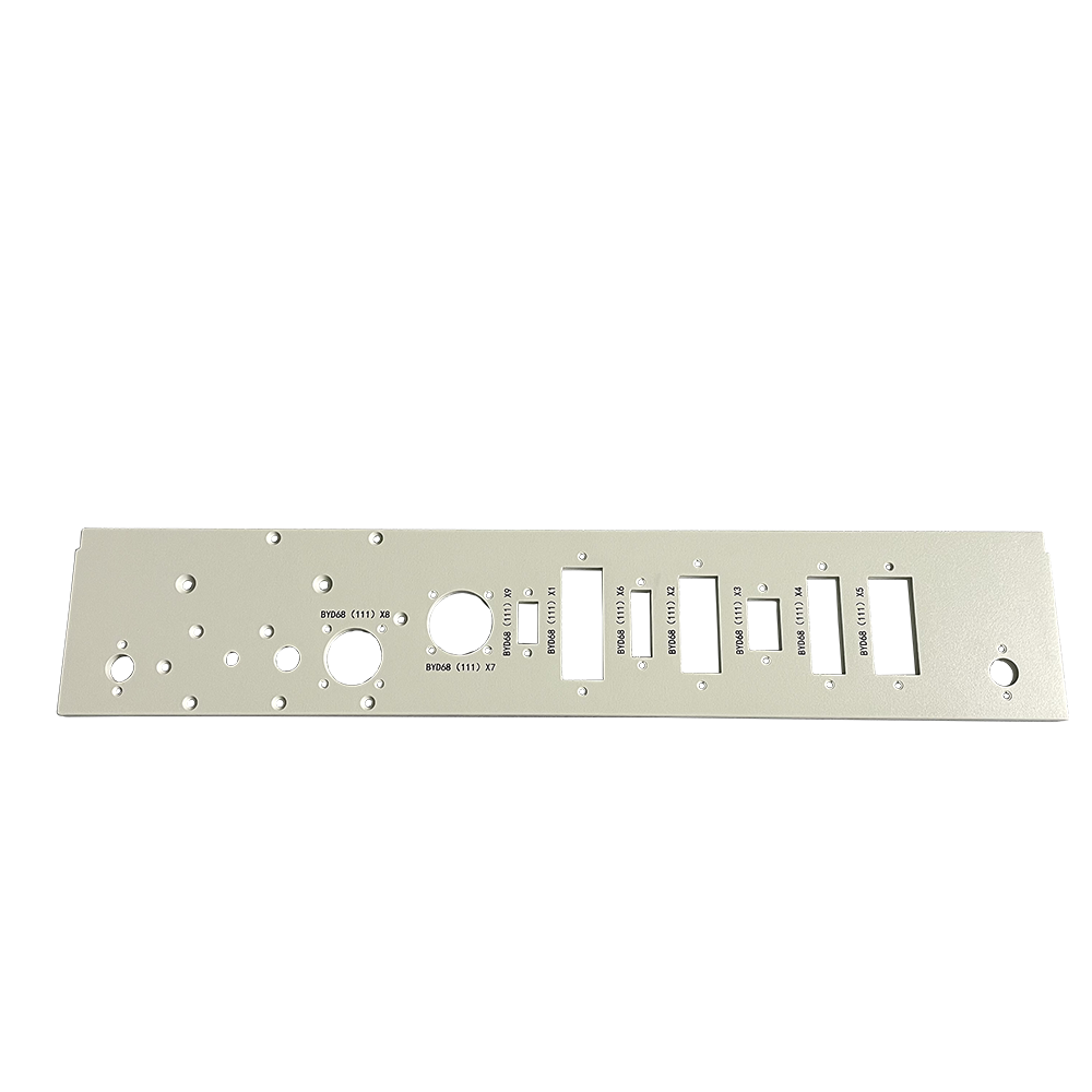 Online Custom Aluminum Sheet Metal Fabrication Panel Anode Sandblasting Stamping Motor Spare Parts
