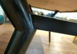 120*70*75cm Stainless Steel Dining Table