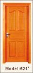 ISO18001 Approval Cherry Color Hotel Room Door OEM ODM Welcome