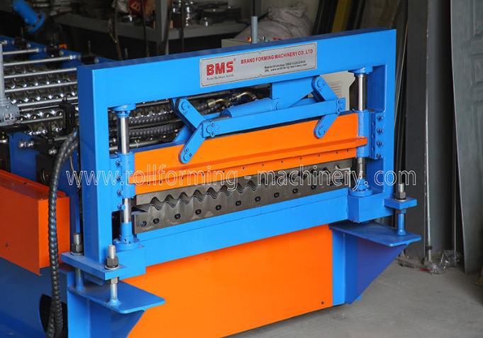 0.45mm Roof Panel Forming Machine With Manual Decoiler