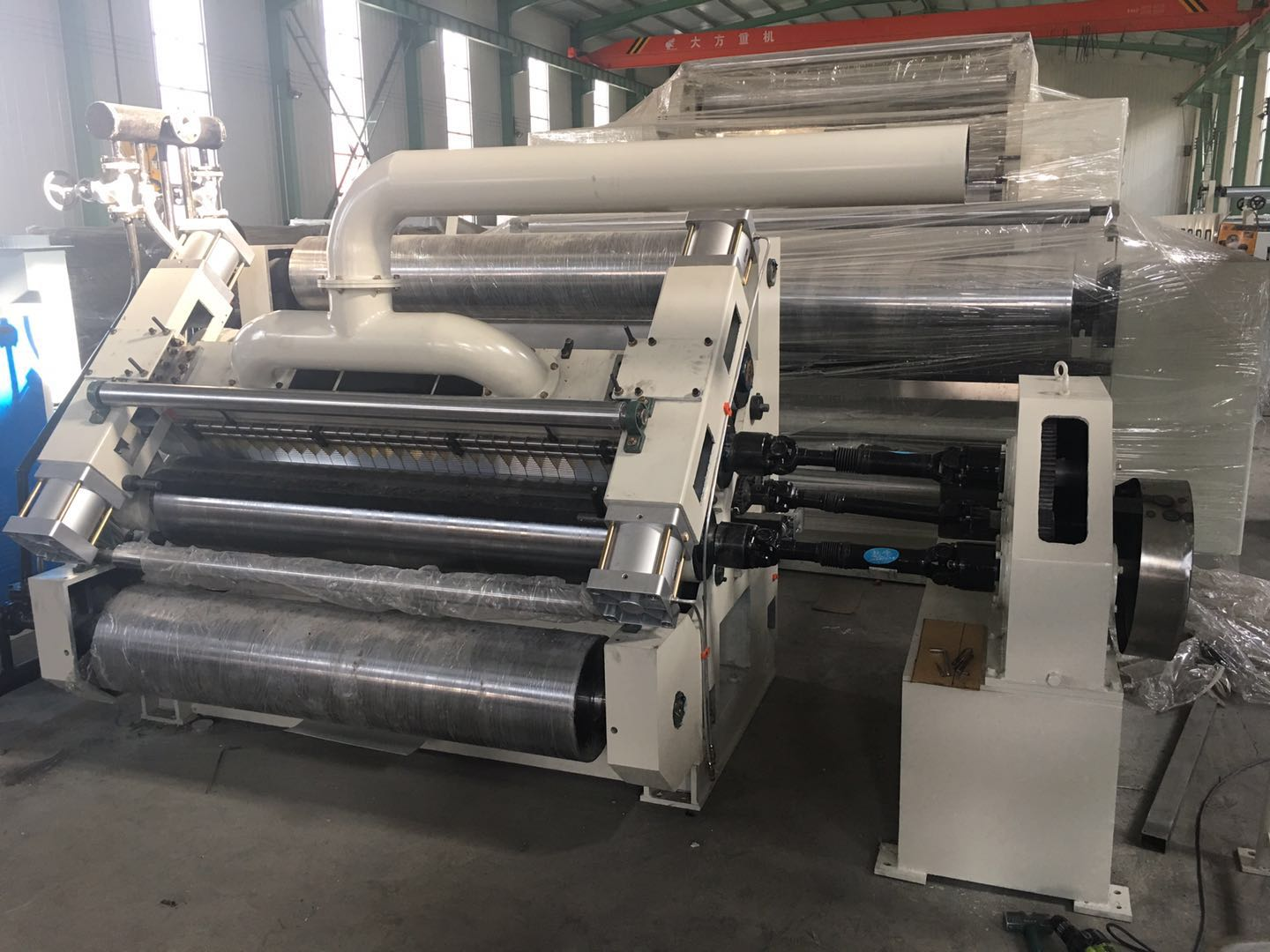 Pack Cassette Type Single Facer Corrugated Carton Making Machine for Your Business