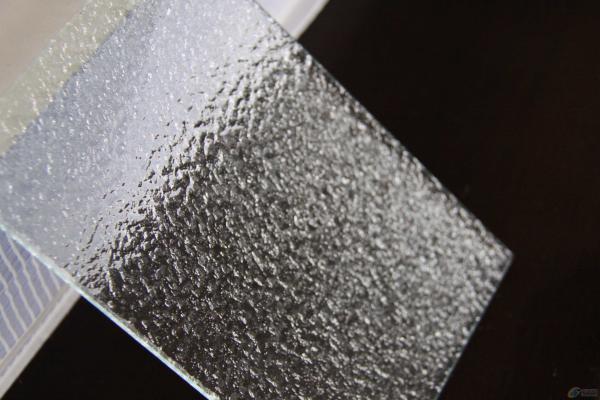 15mm Patterned Tempered Glass Customized Clear Patterned Glass For Building Door