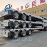 Buy cheap 3 Axle 30/40/50 Tons Lowbed Truck Semi Trailer in Australia with High 500mm Main Beam from wholesalers