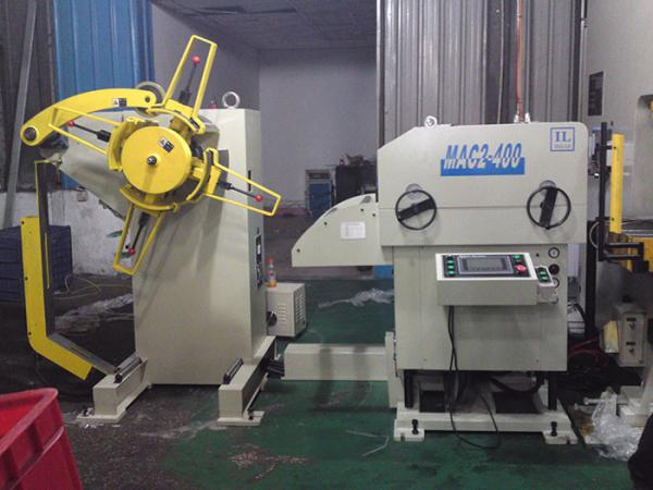 Punch Automatic Feeding Equipment , NC Leveller Feeder Sheet Metal Stamping