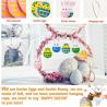 Buy cheap 12pcs Colorful Egg Shaped EN71 Felt Easter Decorations from wholesalers