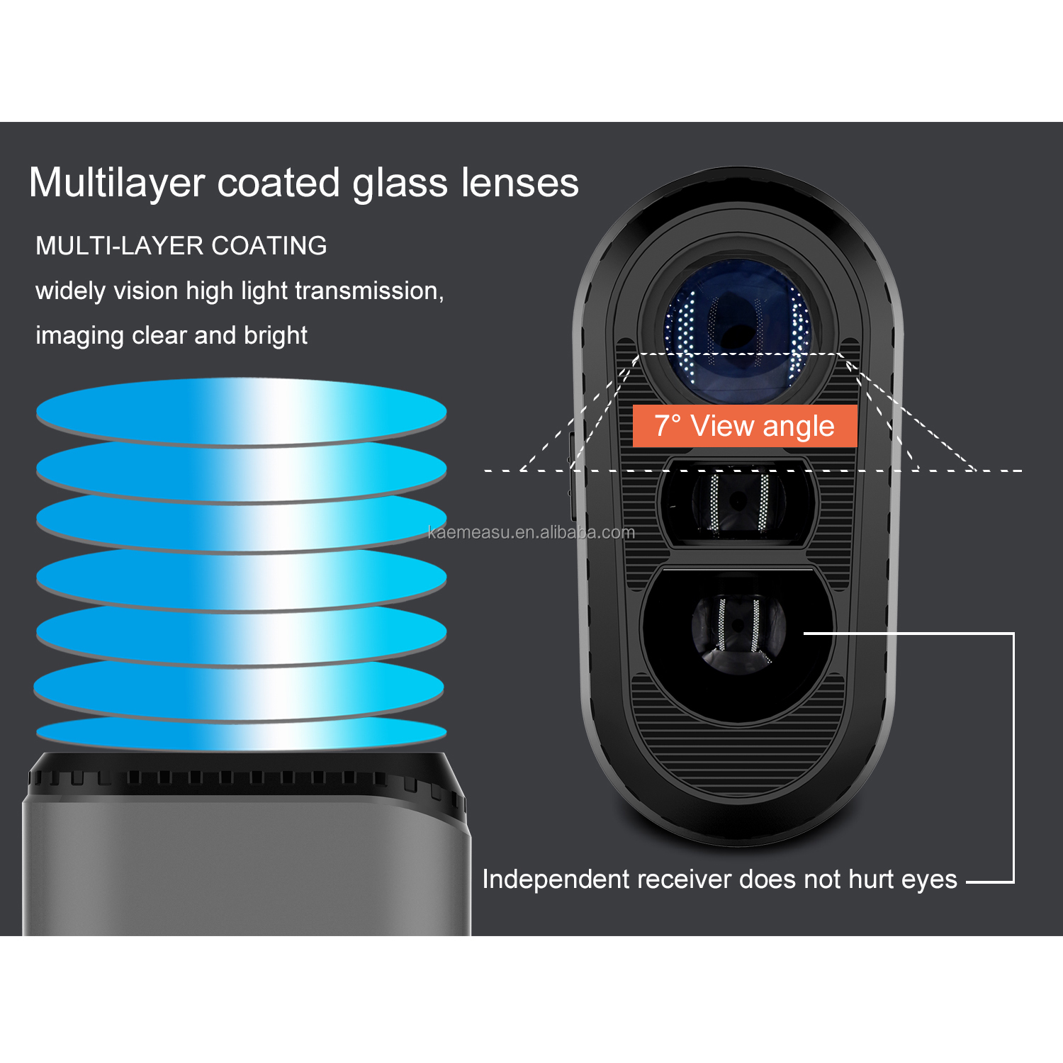 Oem Range Finder Slope Scope Distance Meter Telescope Multiple modes For Hunting rangefinder laser Golf Laser Rangefinder