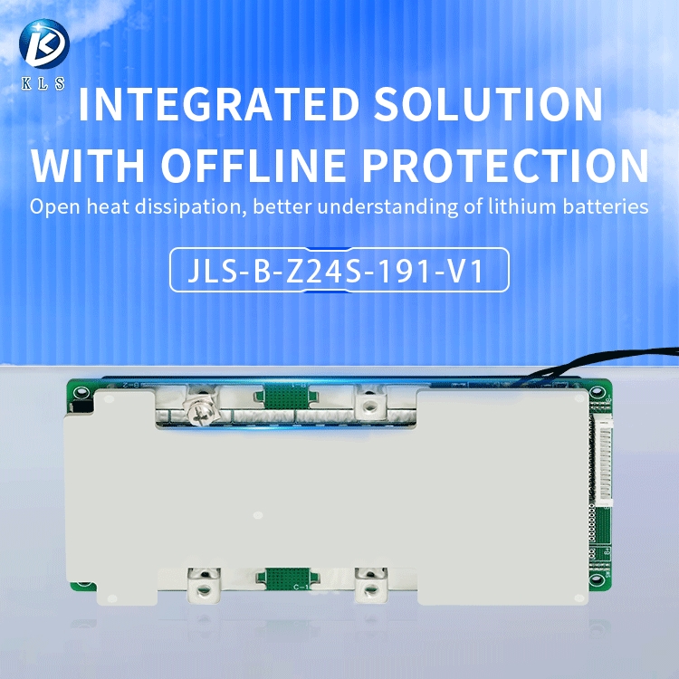 KLS Smart Bms Rs485/rs232/can/bt 60a 80a 100a 120a 150a 8s 200a Bms Lifepo4 8s 24v Bms 200a Lifepo4