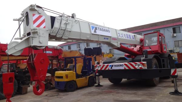 Buy cheap TR500EX ,50ton used rough terrain crane of tadano in shanghai from wholesalers