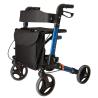 Buy cheap Economy Durable aluminum Folding Rollator Walker with Four Wheel outdoor from wholesalers