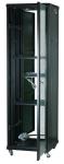 Dustproof Steel Floor Standing Network Server Cabinet 19”with Glass Door YH2001