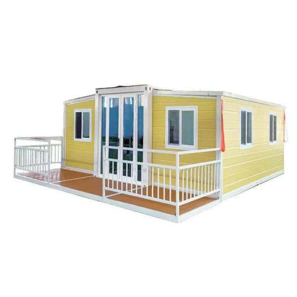 Buy cheap Brightness Yellow Color Expansion Pre-Assemble Container House from wholesalers
